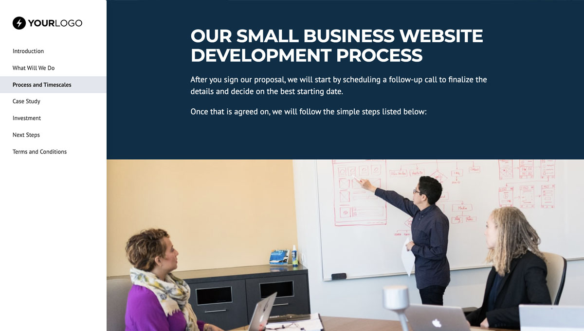 website design proposal