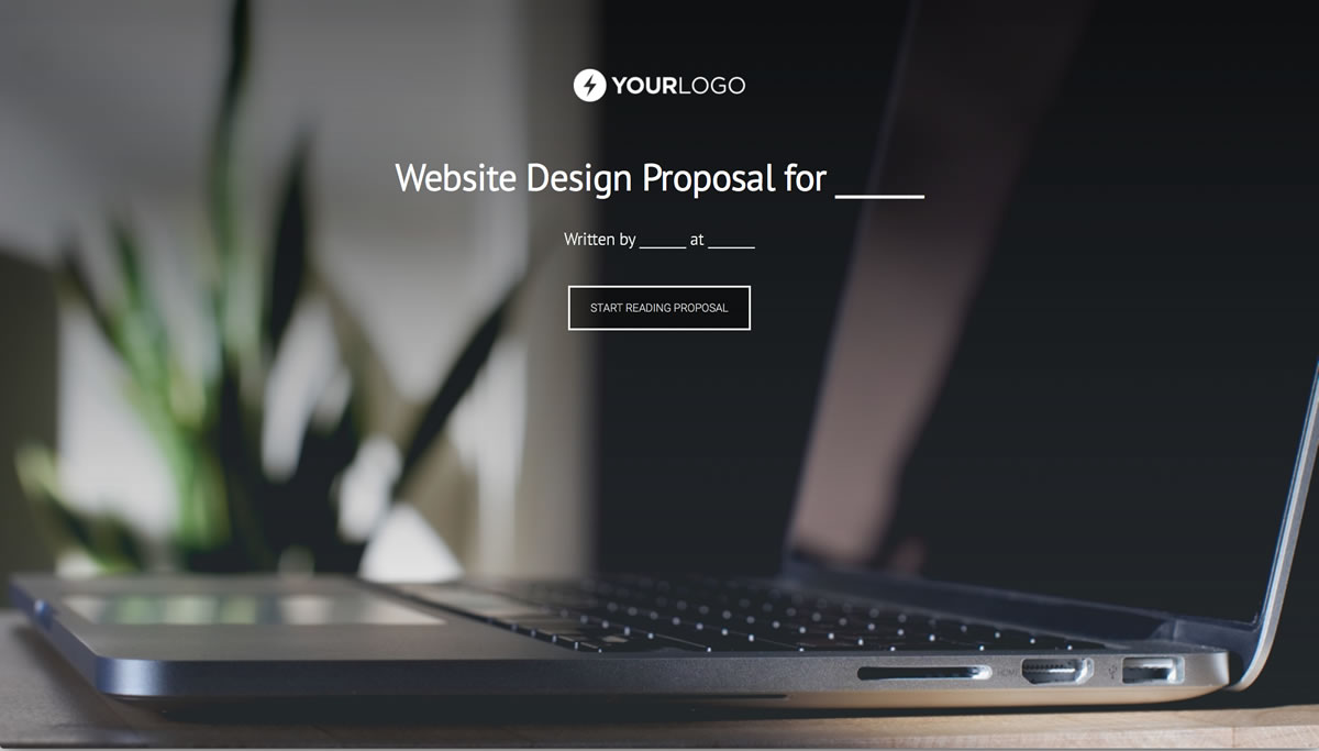 This [Free] Website Design Proposal Template Won $155M of Business
