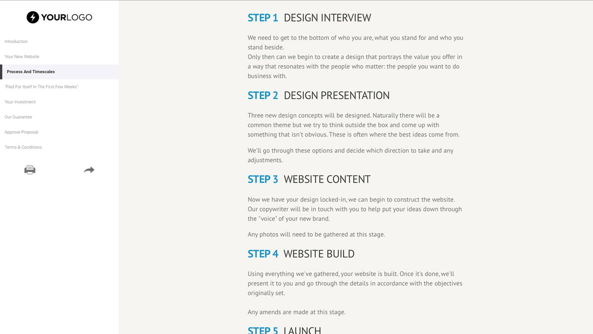 This [Free] WordPress Website Design Proposal Template Won $23M In Website Design Proposal Template