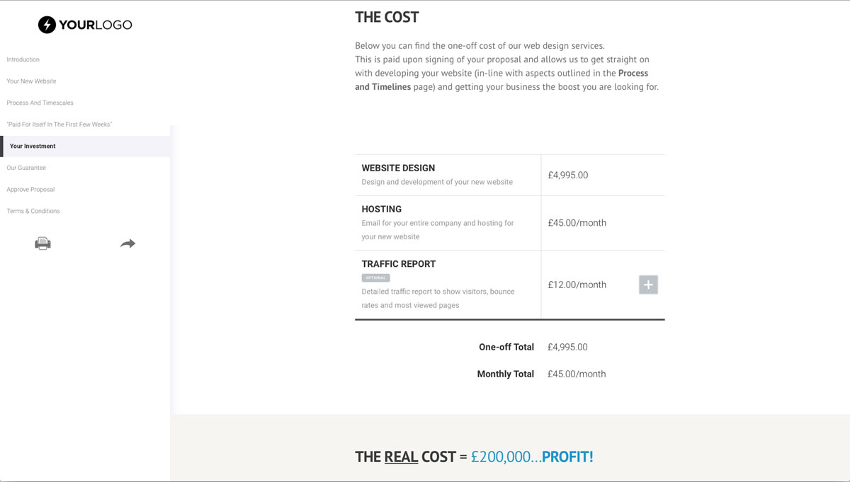 This Free WordPress Website Design Proposal Template Won $155M of