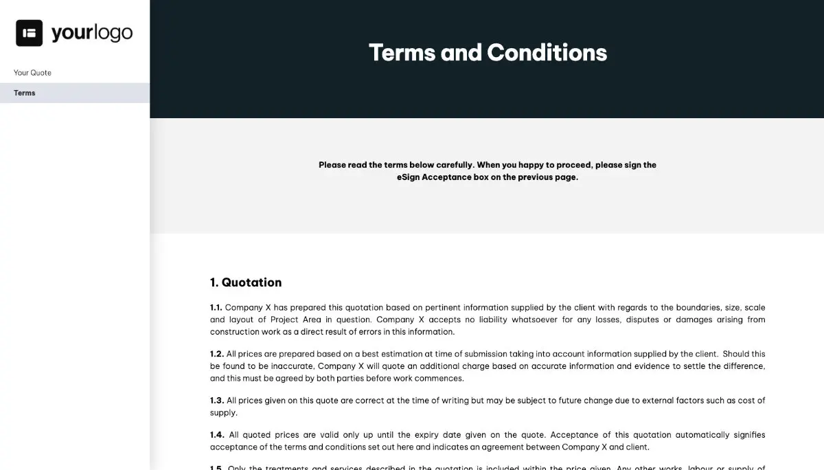 Construction Quote Template Slide 5