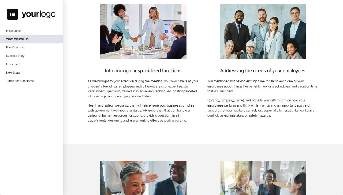 Human Resources Quote Template Slide 3