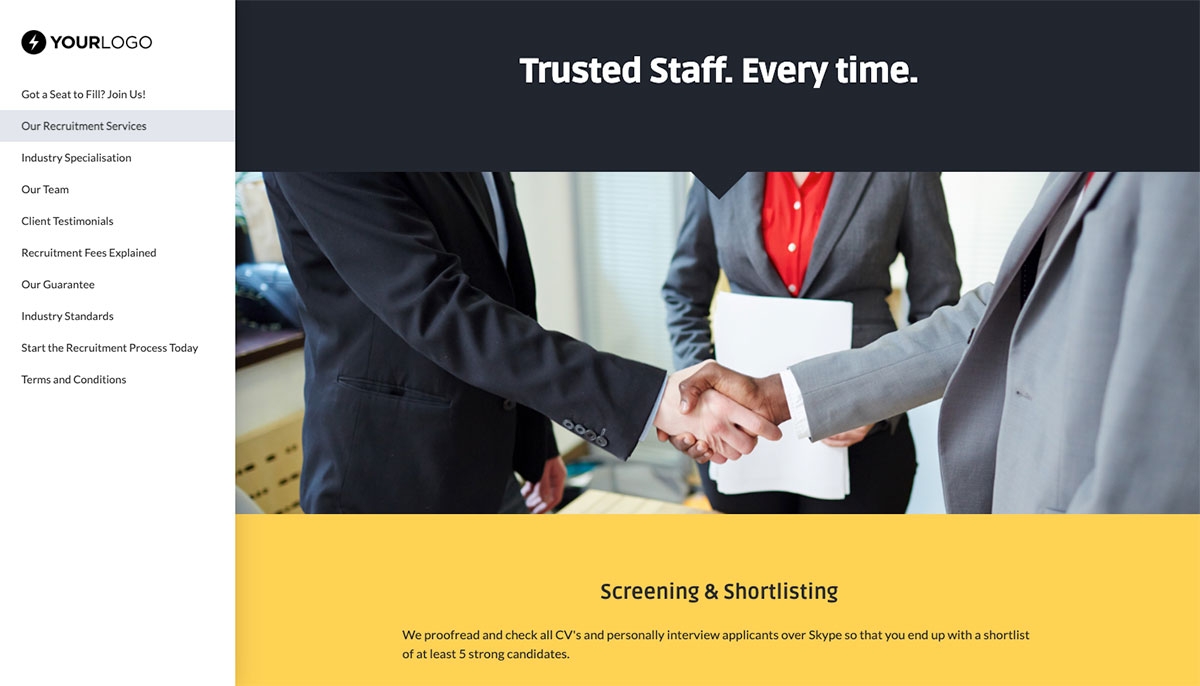 Staffing Agency Quote Template Slide 3