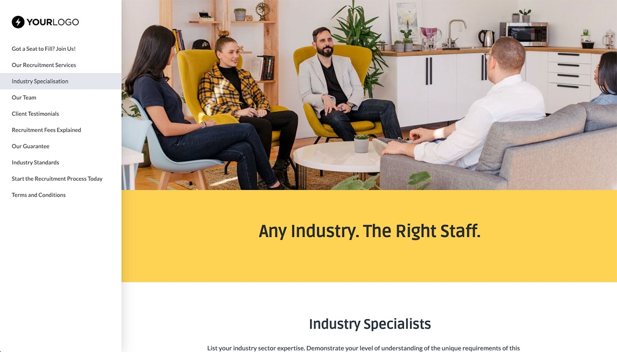 Staffing Agency Quote Template - Process and Timescales