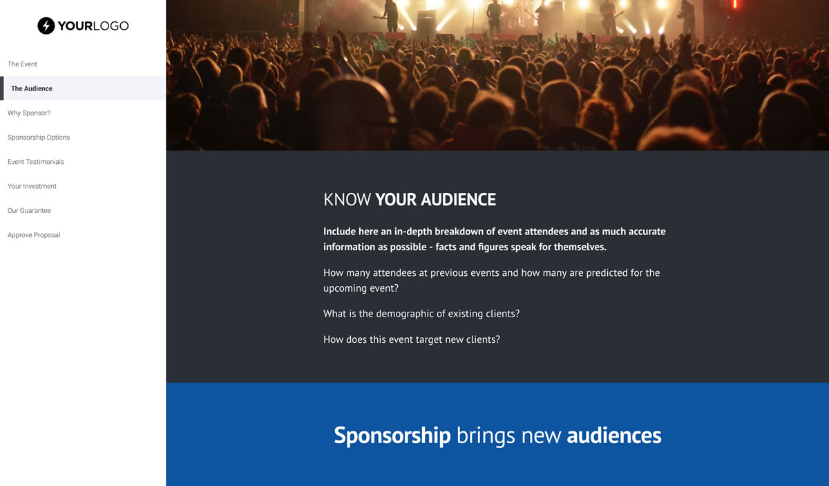 Event Sponsorship Quote Template Slide 3