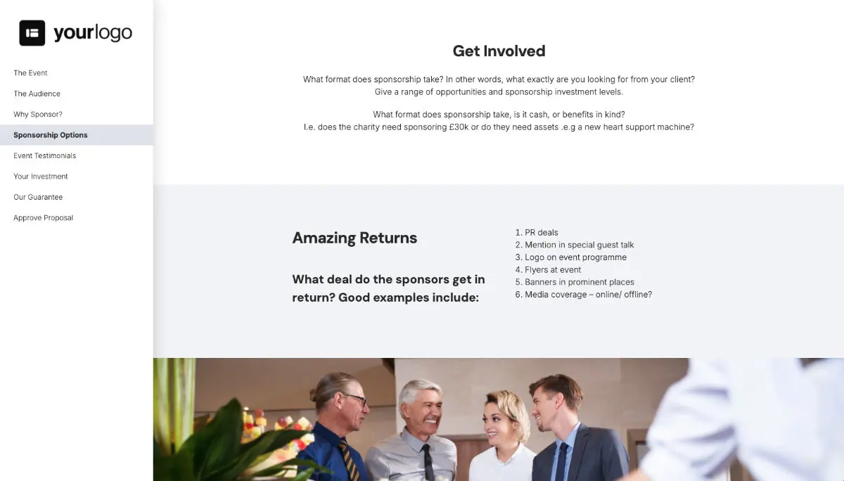 Event Sponsorship Quote Template Slide 5