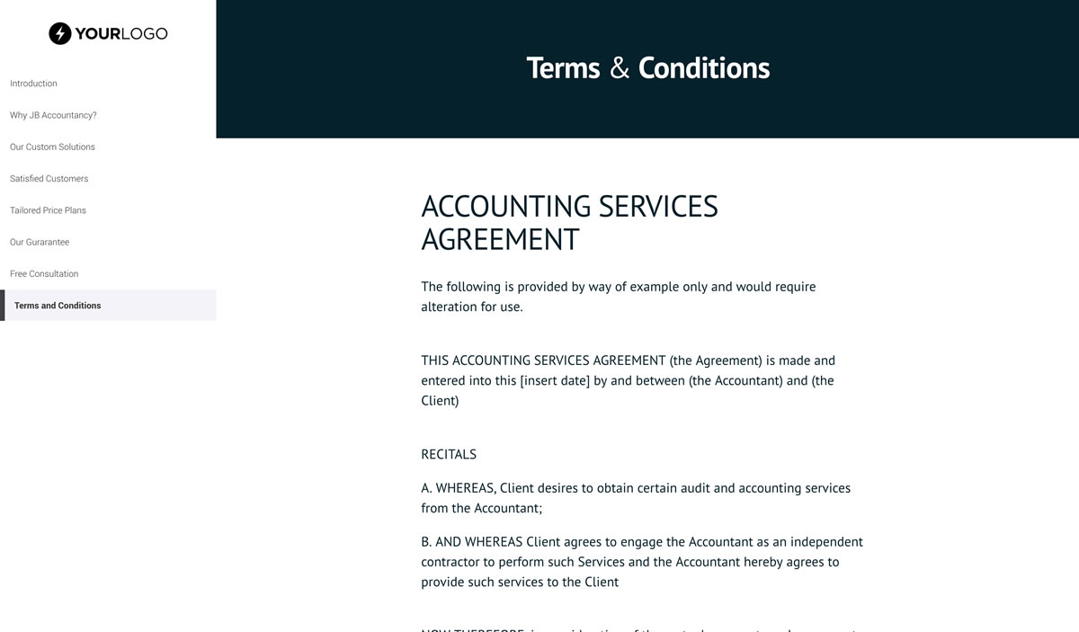 Accounting Quote Template Slide 9