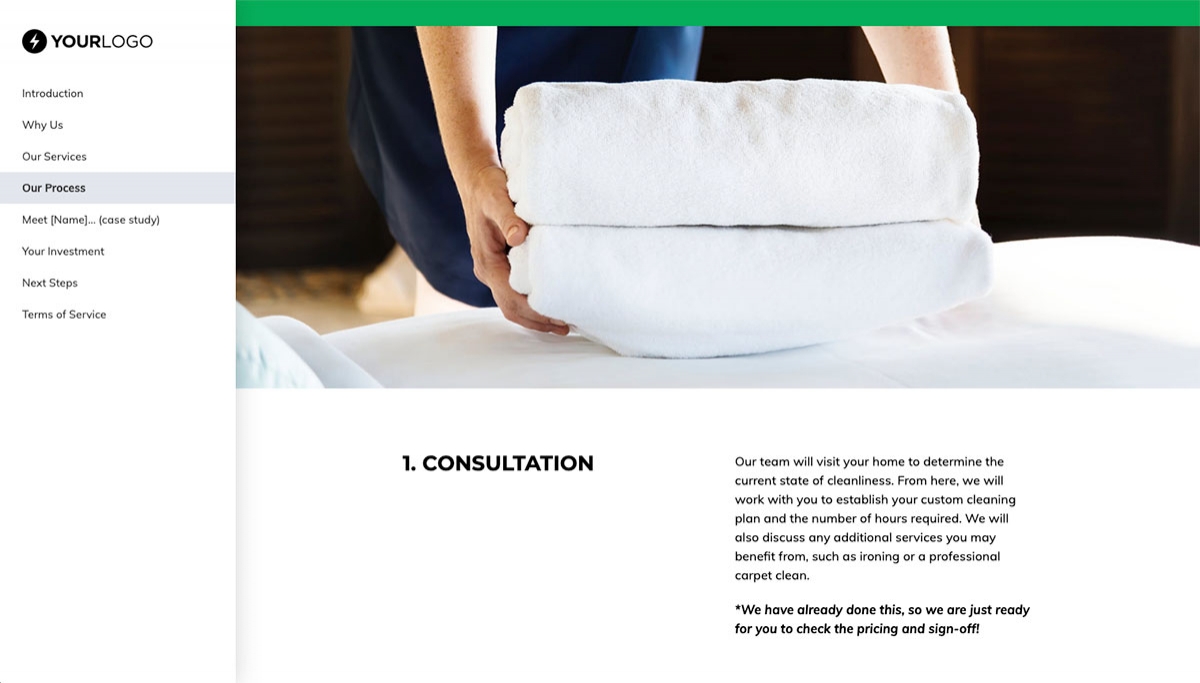 Cleaning Service Quote Template Slide 5
