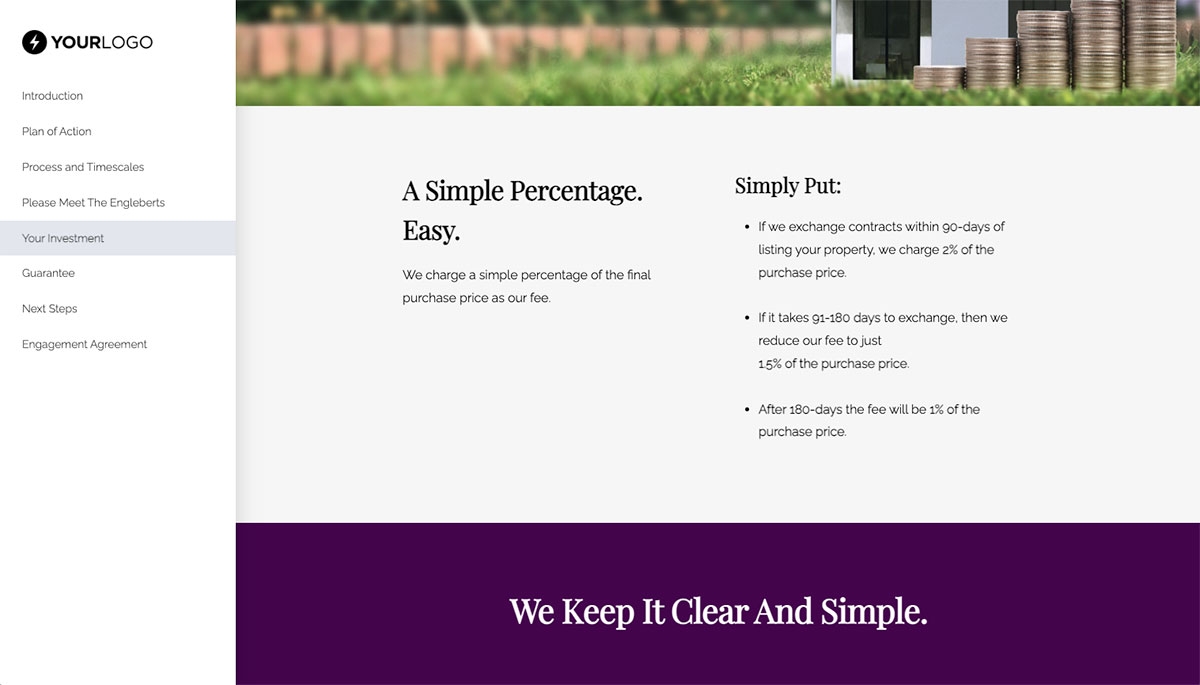 Real Estate Quote Template Slide 6