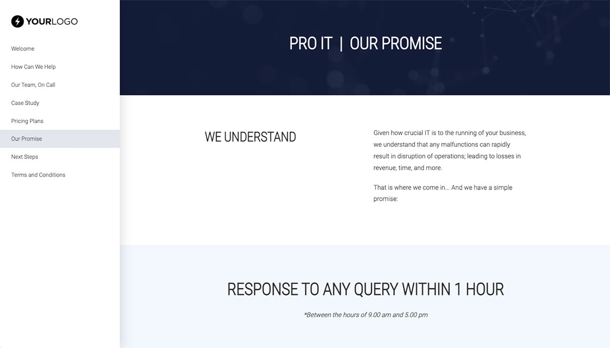 IT Support Services Quote Template Slide 7