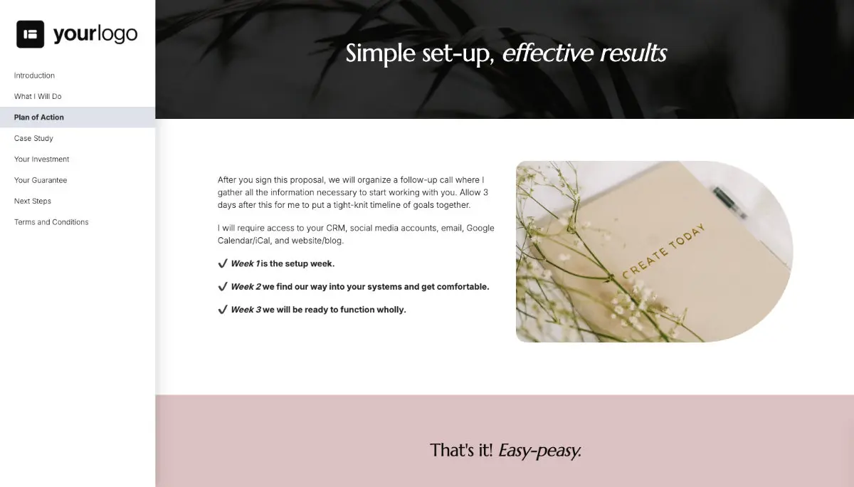 Virtual Assistant Quote Template Slide 4