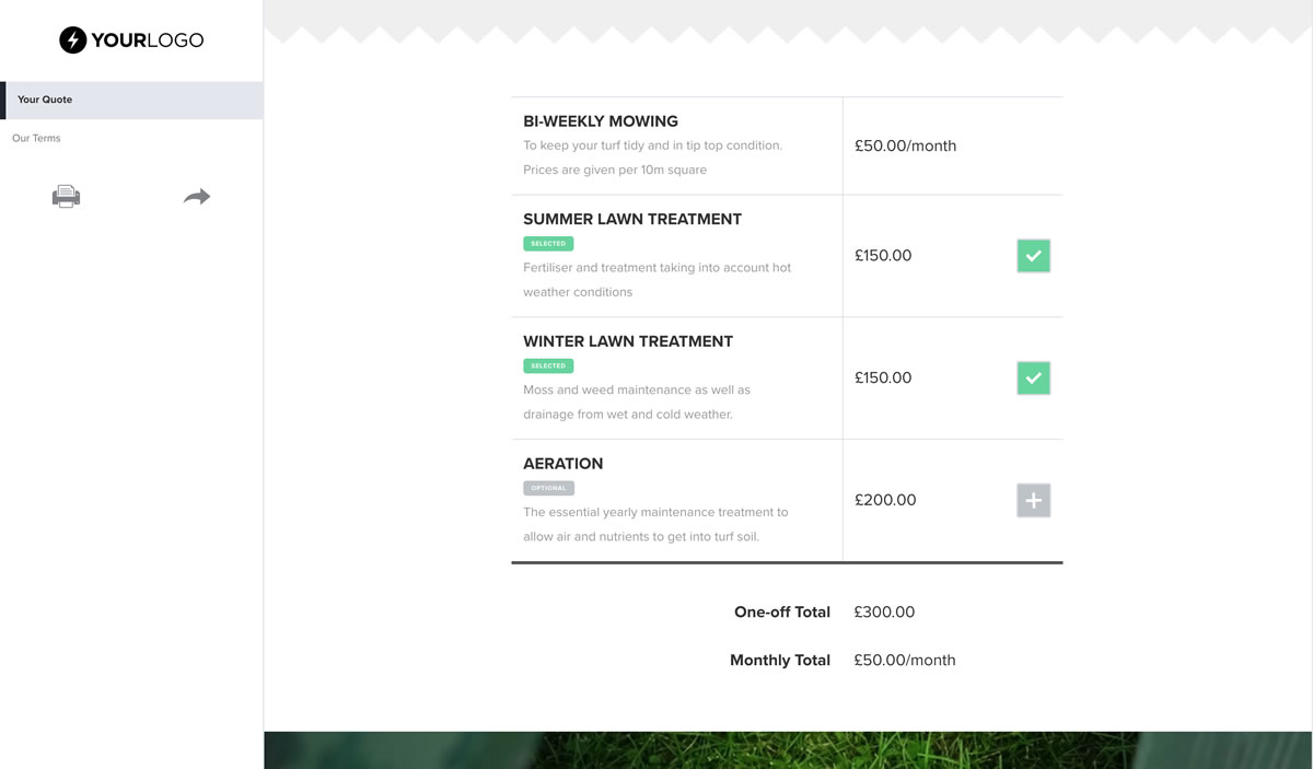 Lawn Care Business Plan Template from betterproposals.io