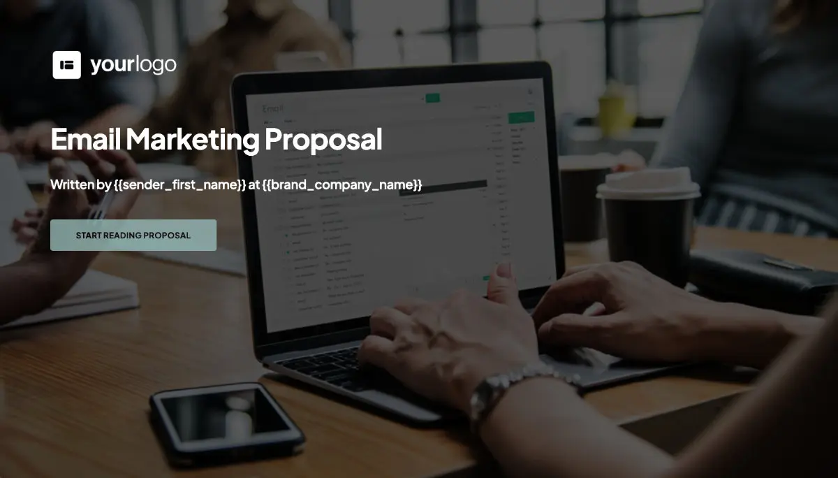 Email Marketing Quote Template - Visually Stunning Cover