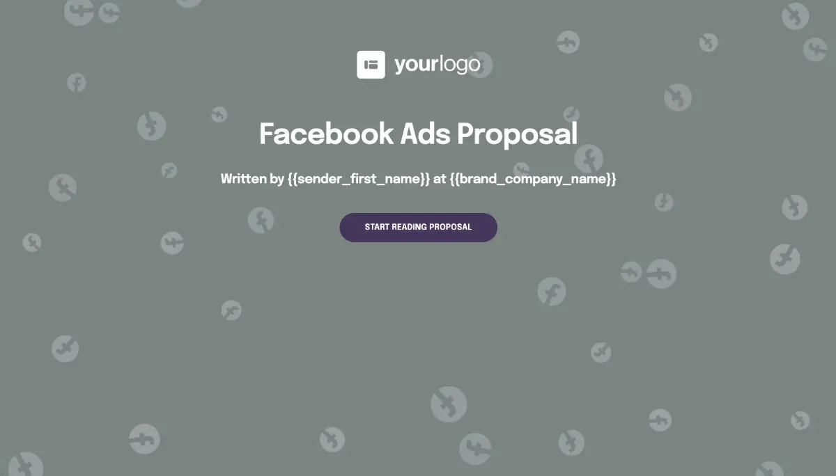 Facebook Ads Quote Template - Visually Stunning Cover