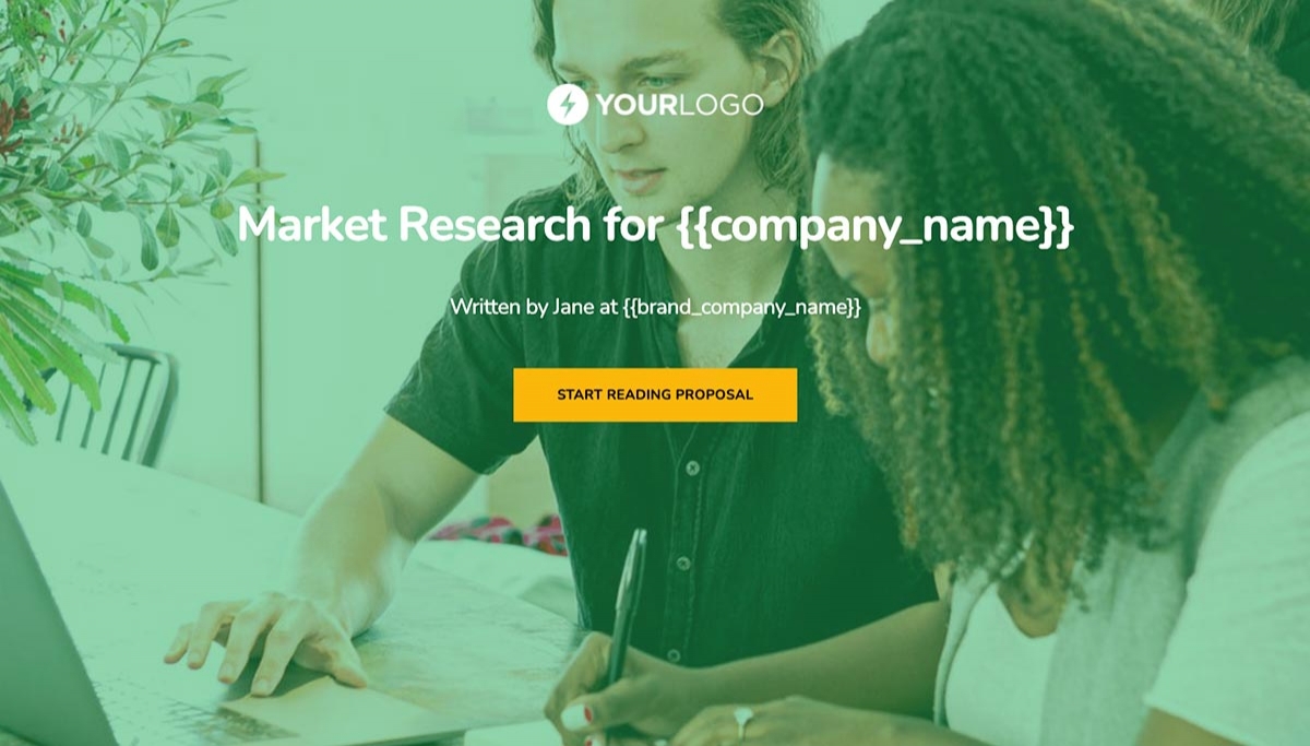 Market Research Quote Template