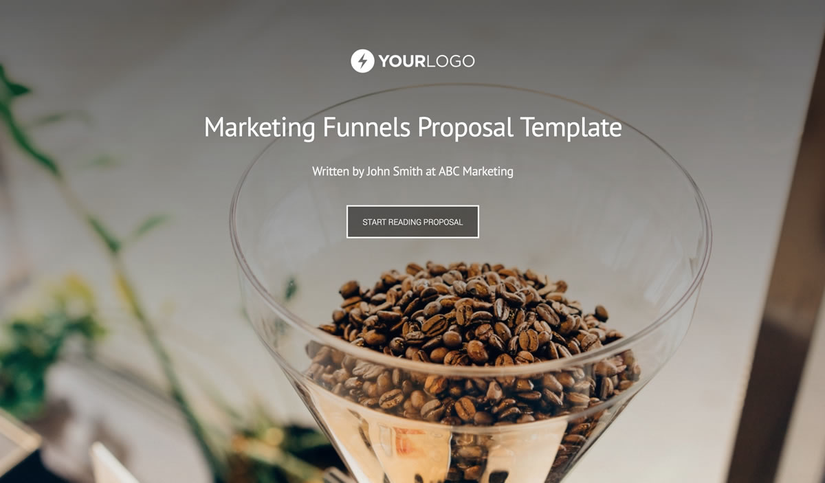 Marketing Funnels Quote Template Slide 1