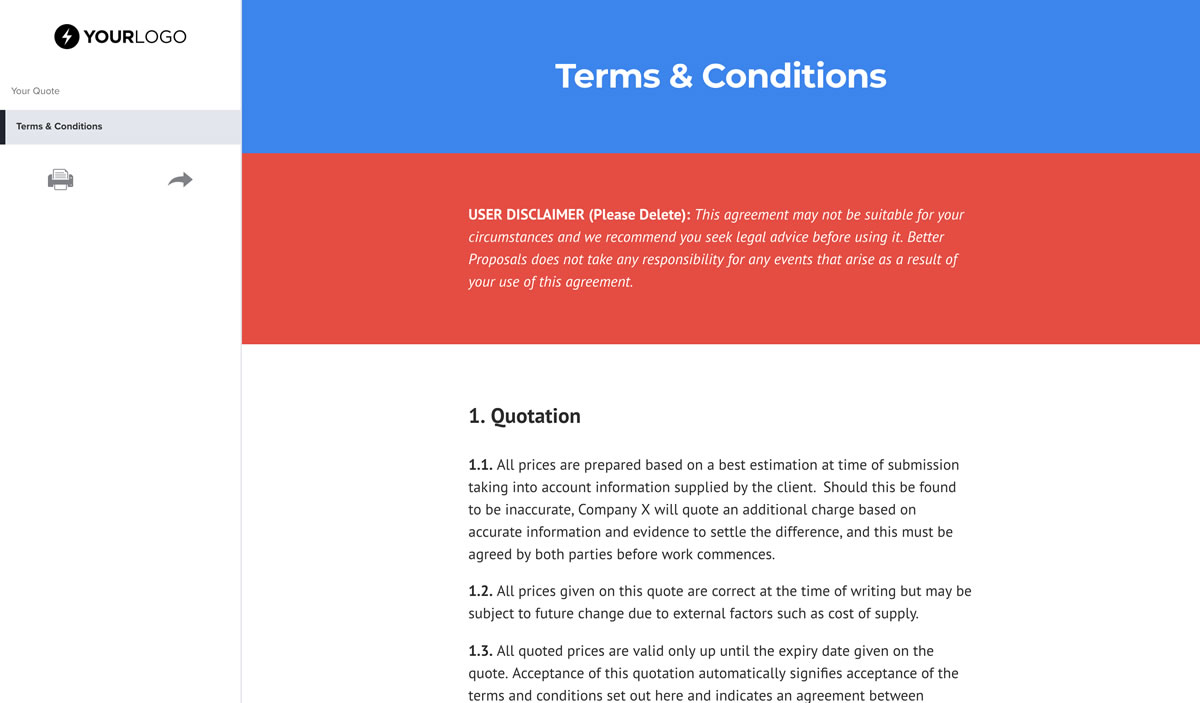 letter to client precedent Free Proposals Quote Painter Template Decorator and Better letter to client precedent Free Proposals Quote Painter Template Decorator and Better