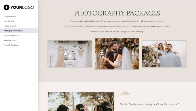 Wedding Photography Quote Template Slide 5