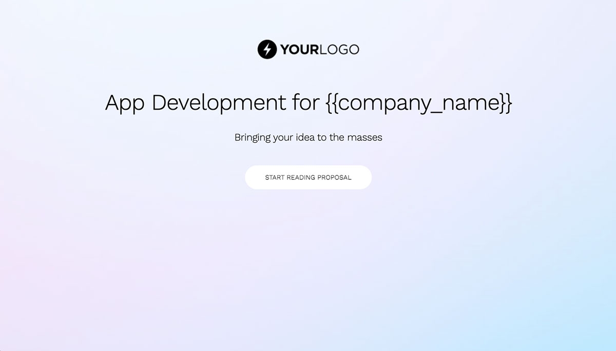 Contract Template for App Development DiscoverMyBusiness