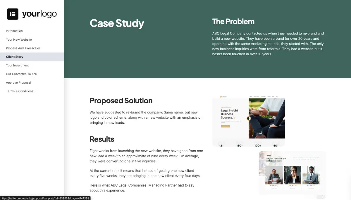 Ecommerce Web Design Quote Template Slide 5