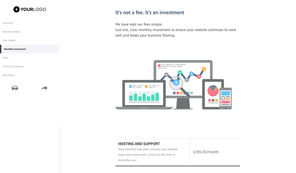 Website Support and Maintenance Quote Template Slide 5