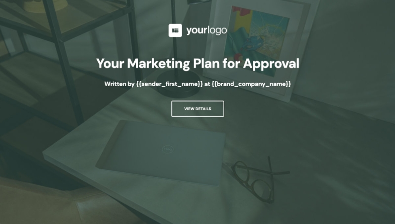 Marketing Plan Client Approval Slide 1