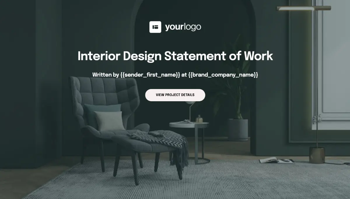 Interior Design Concept Statement - Visually Stunning Cover