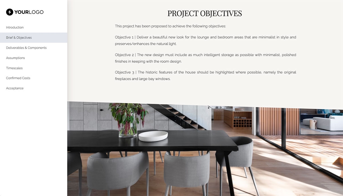Interior Design Concept Statement Slide 3
