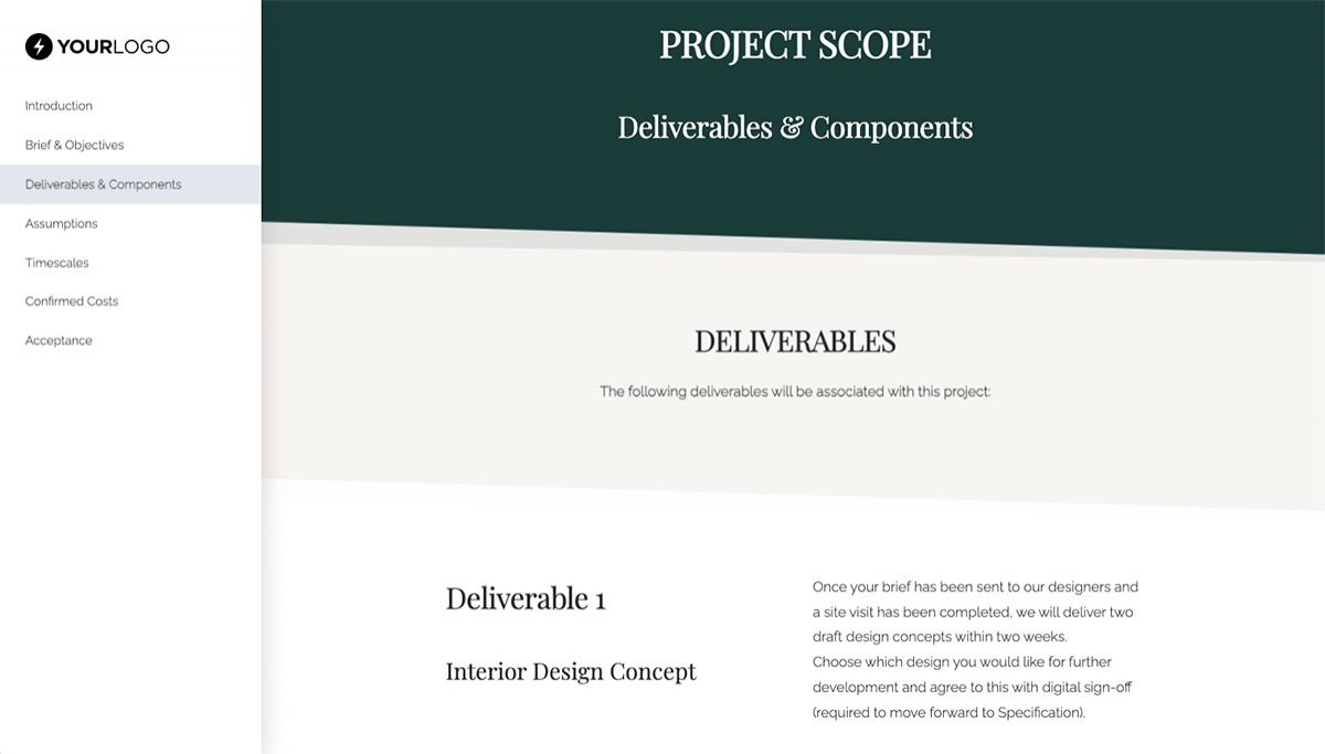 Interior Design Concept Statement Slide 4