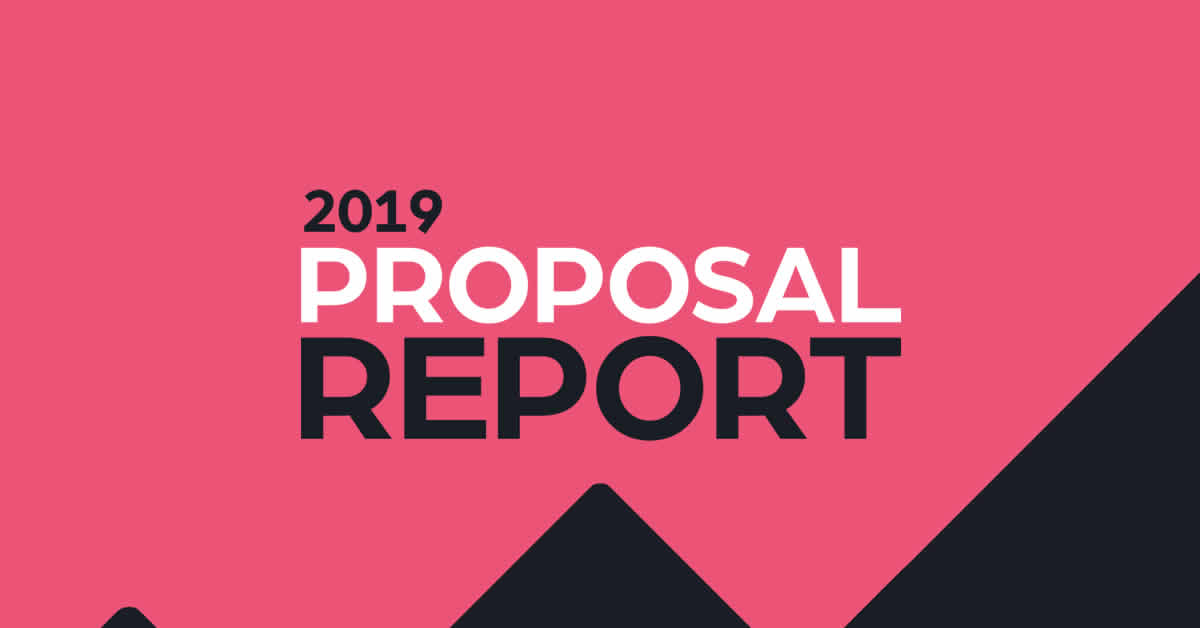 2019 Proposal Report
