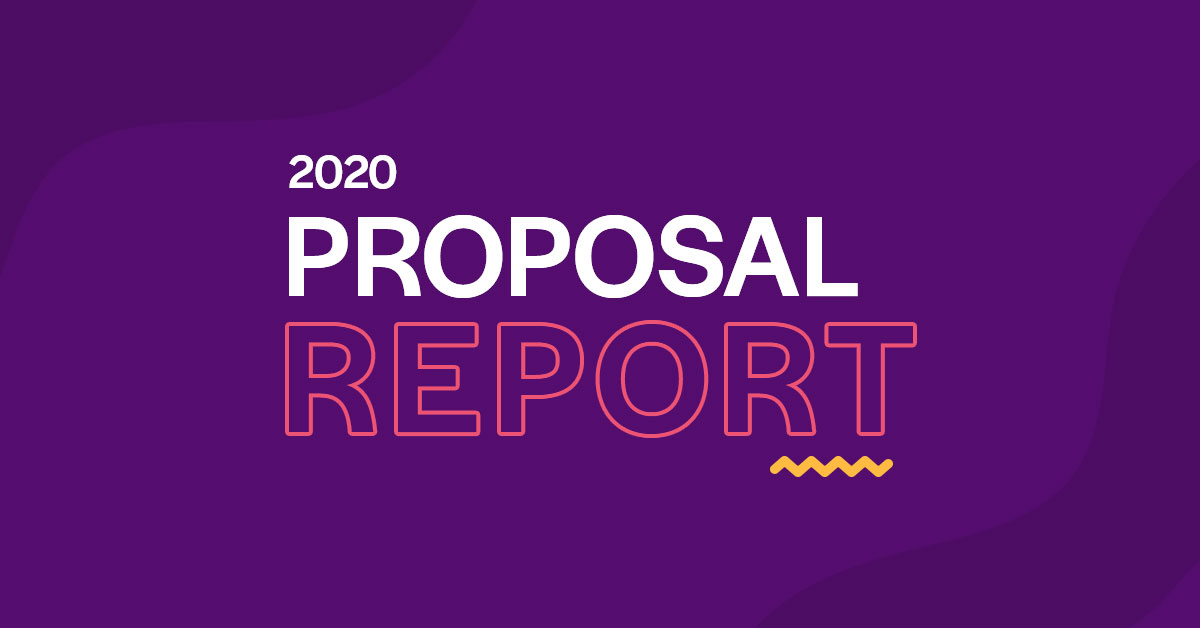 2020 Proposal Report