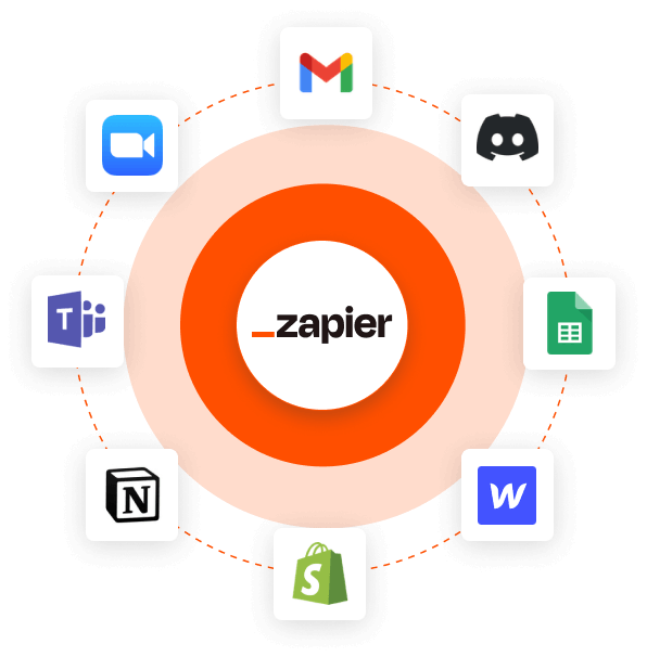 Zapier Integrations illustration