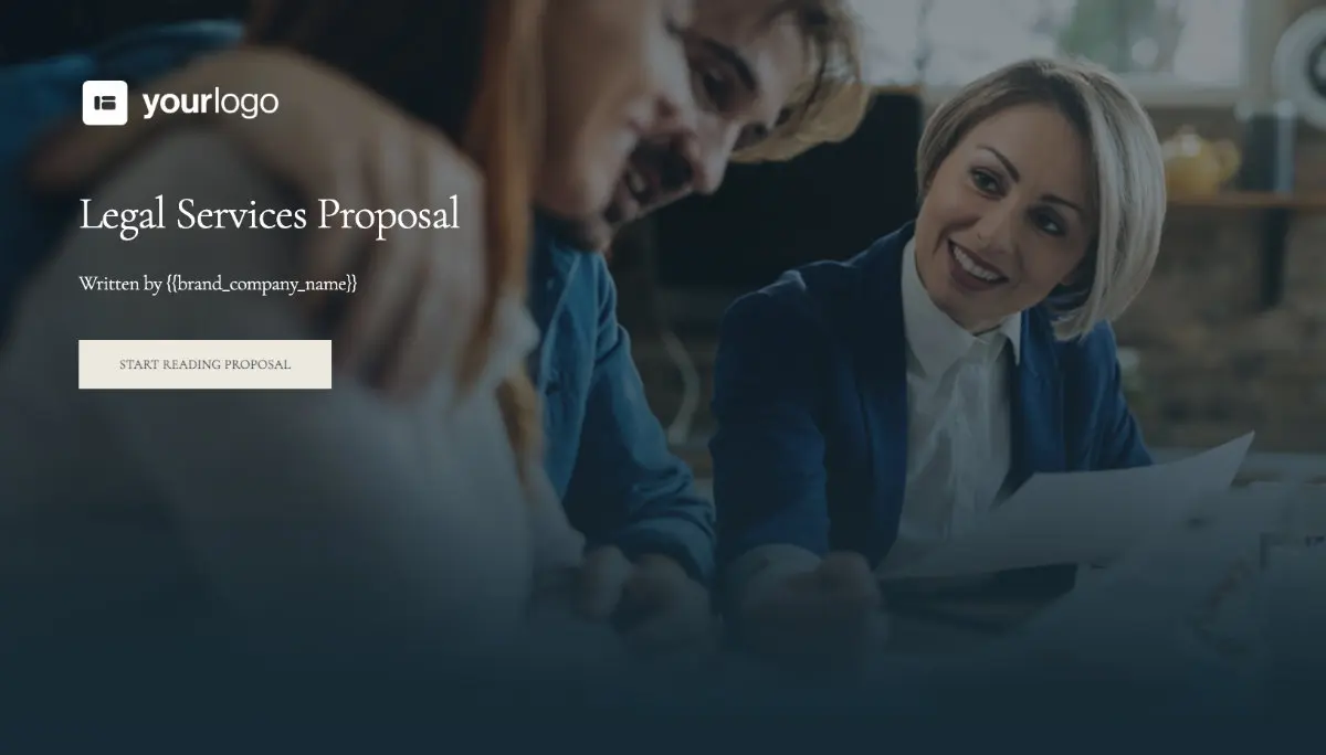Legal Services Proposal Template
