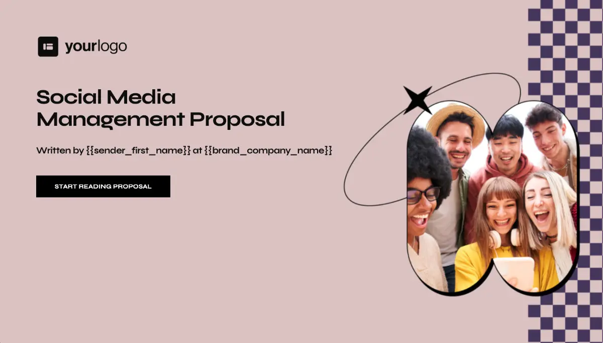 Social Media Management Proposal Template