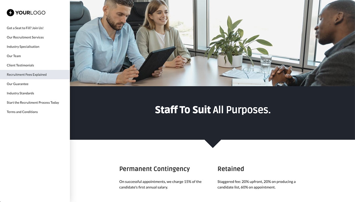 Staffing Agency Quote Template Slide 7