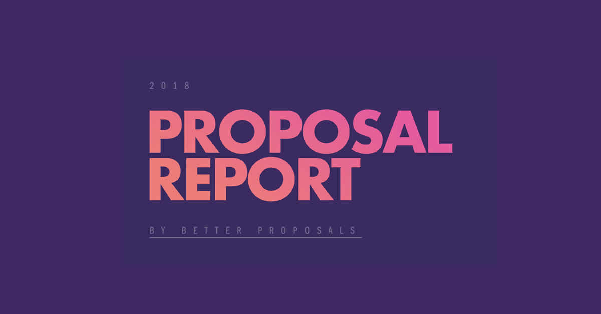 2018 Proposal Report